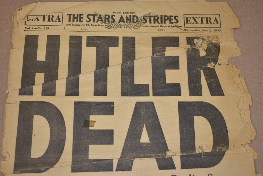 Journal Stars and Stripes du 2 mai 1945