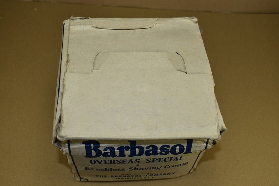 Boîte vide Barbasol
