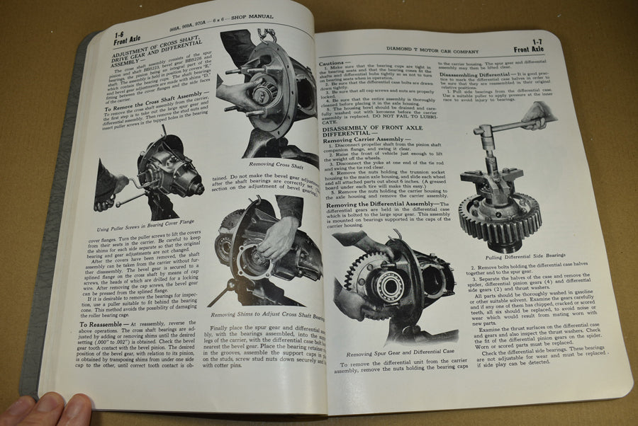 TM 10-1607 Maintenance Manual 4 Ton 6 x 6 Truck