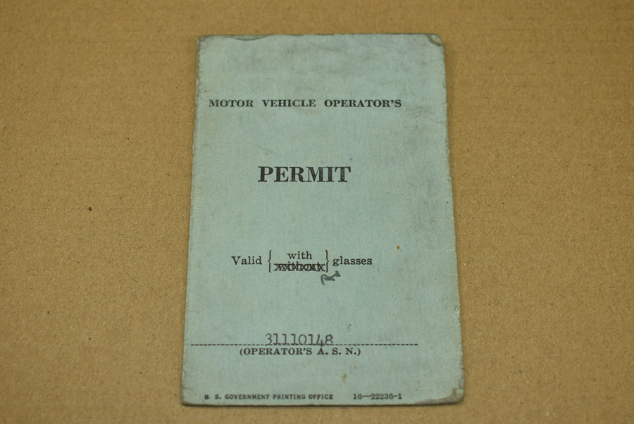 Driver's Permit