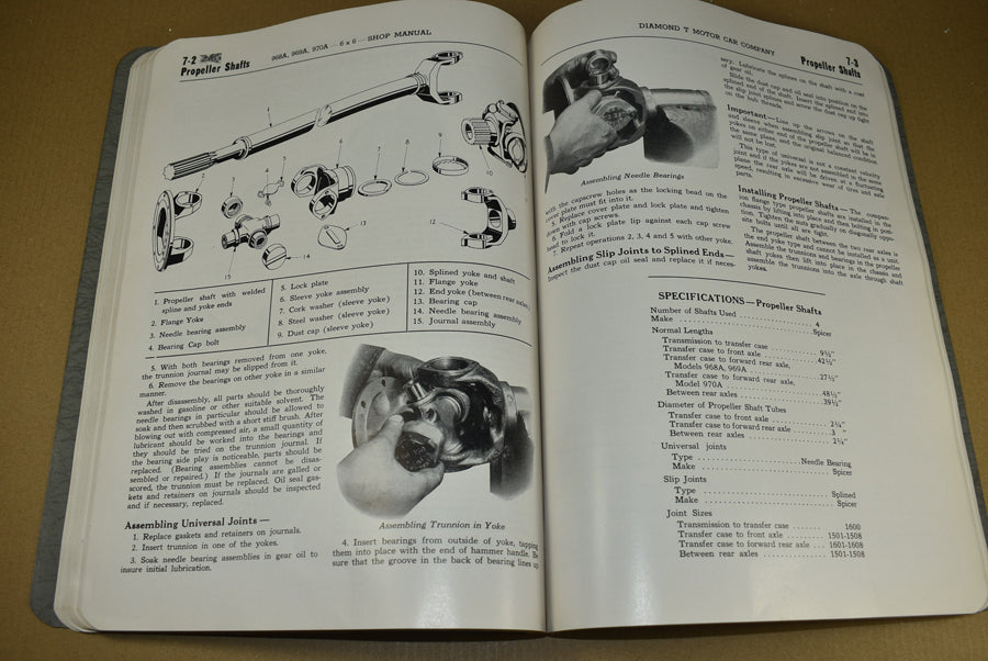 TM 10-1607 Maintenance Manual 4 Ton 6 x 6 Truck