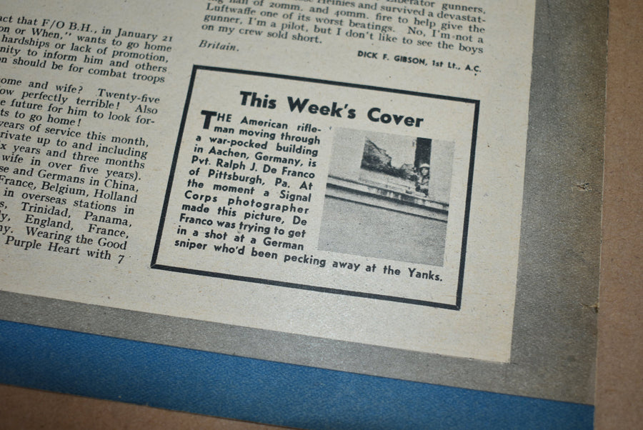 Magazine YANK du 11 Fevrier 1945