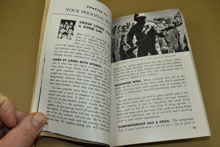 War department pamphlet 'Army Life'