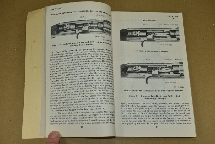 TM 9-1276 Carbines, Cal. .30, M1 and M1A1