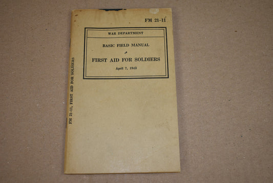 FM 21-11 First Aid for Soldiers