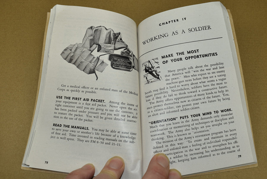 War department pamphlet 'Army Life'