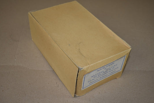 Boîte pour dix blaireaux de rasage.