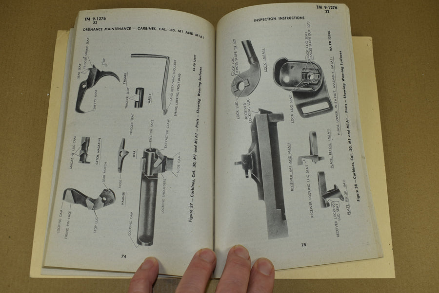 TM 9-1276 Carbines, Cal. .30, M1 and M1A1