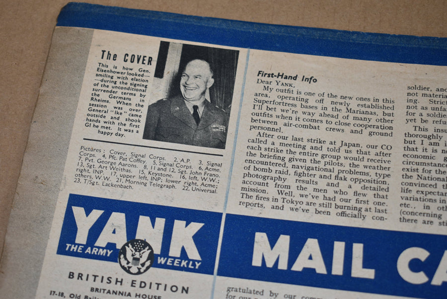 Magazine YANK du 25 Mai 1945