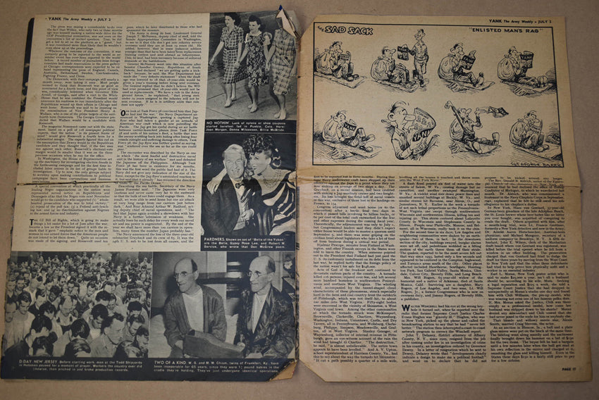 Magazine YANK du Julliet 2, 1944