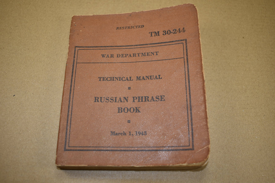 Livre de phrases en russe