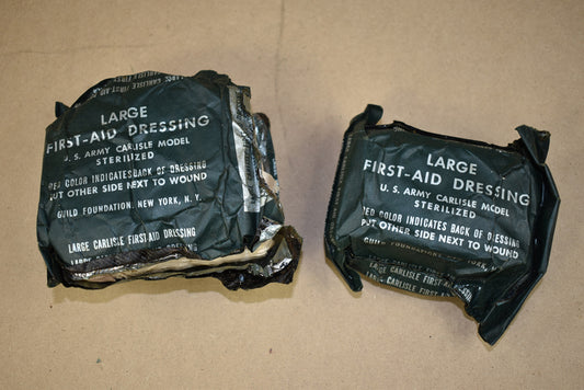 Large Field Brown First-Aid Dressings