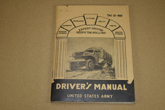 TM 10-460 Driver's manual