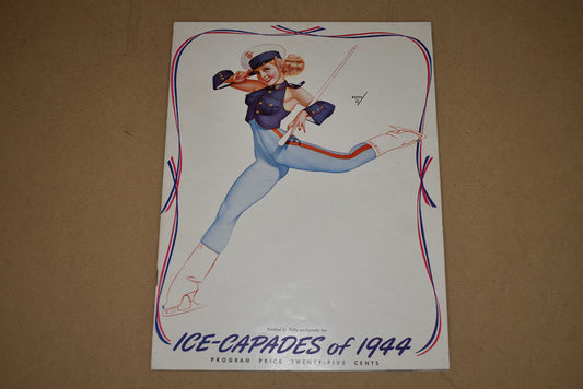 Ice-Capades livret programme de 1944