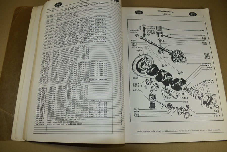 TM 10-1346 Parts List 1½ Ton, camion 4 x 2