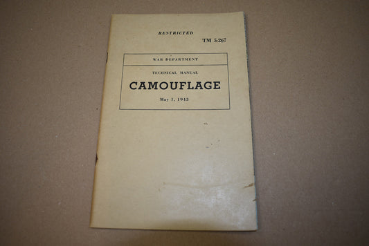 TM 5-267 Camouflage