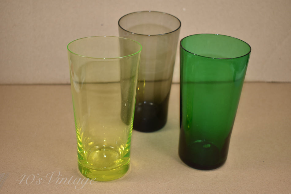 Verres des années 60