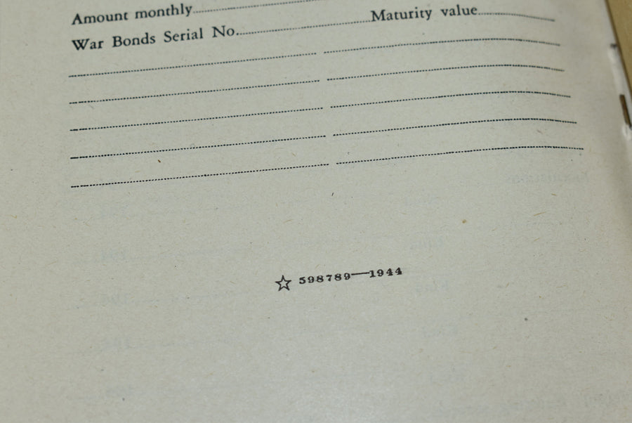 War department pamphlet 'Army Life'