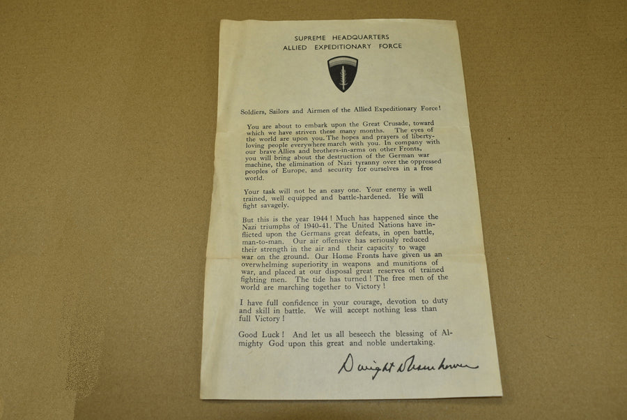 Ike message du D-Day