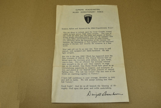 Ike message du D-Day