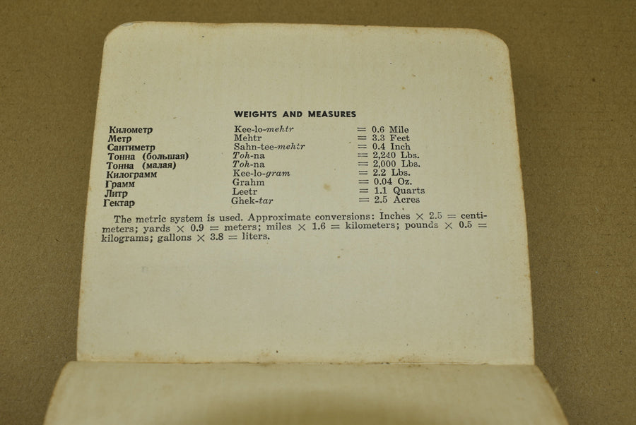 Livre de phrases en russe