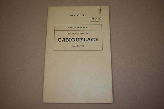 TM 5-267 Camouflage - Supplement