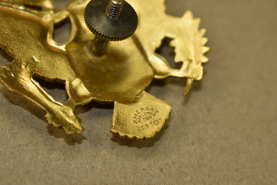 Insigne de casquette Officier