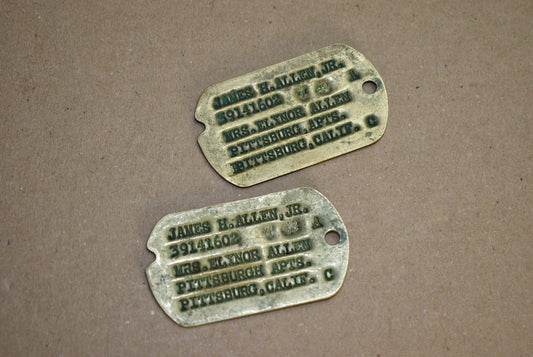 Plaques d'identité