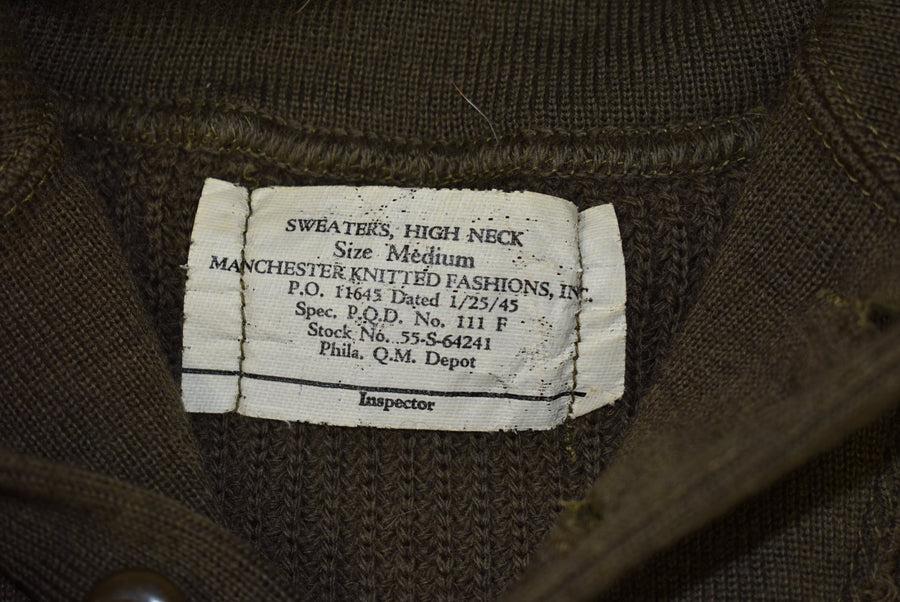 Pull en laine 5 boutons