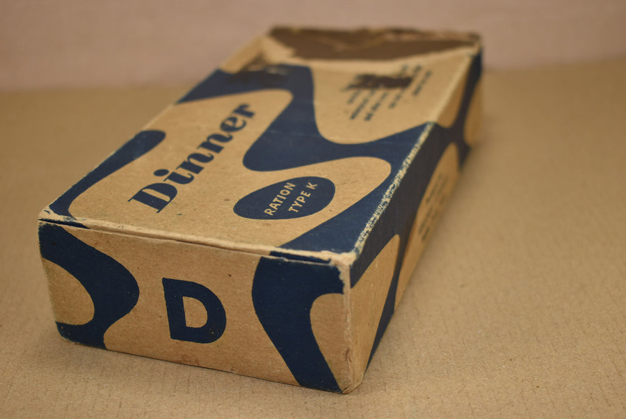 Ration K, unité Dinner (boîte vide)