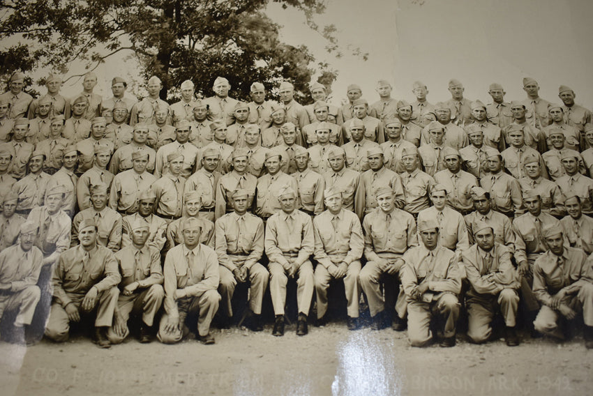 Photo de la compagnie F, 103e Medical Training Battalion