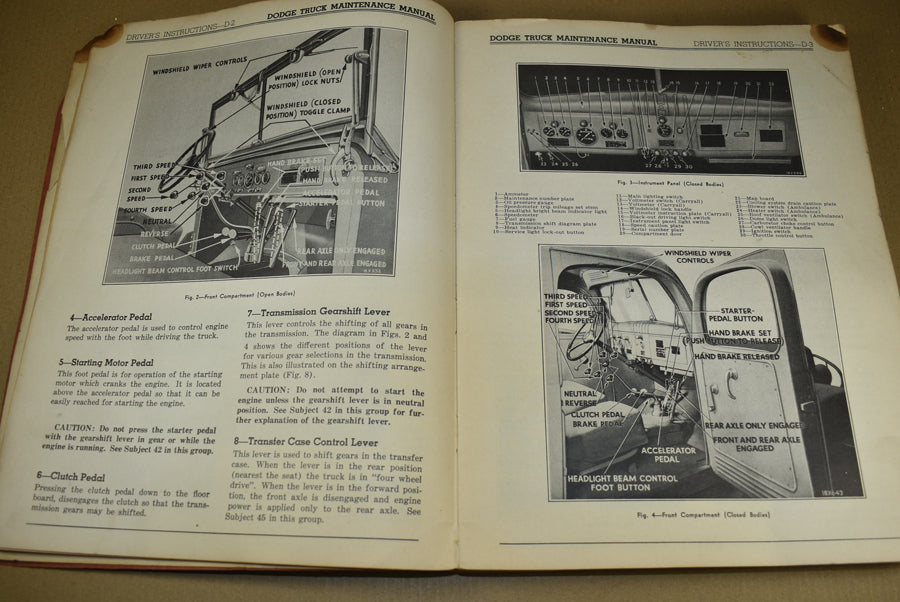 TM 10-1531 Maintenance Manual ¾ Ton 4x4 Dodge Trucks