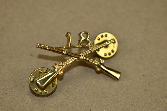 Fusils croisés du 18ème Régiment d'Infanterie