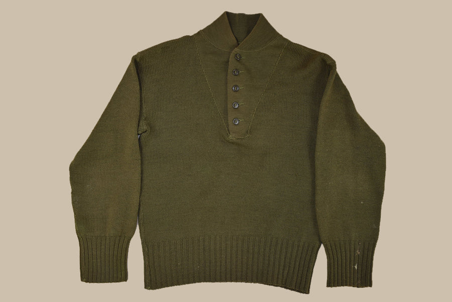 Pull en laine 5 boutons