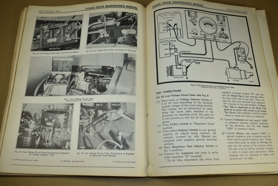 TM 10-1531 Maintenance Manual ¾ Ton 4x4 Dodge Trucks