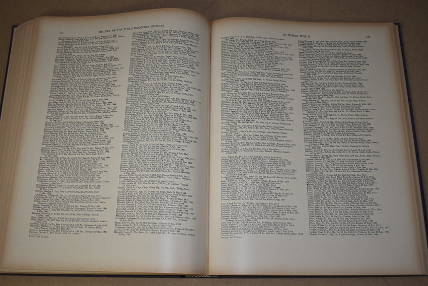 Histoire de l'unité de la 3e Division