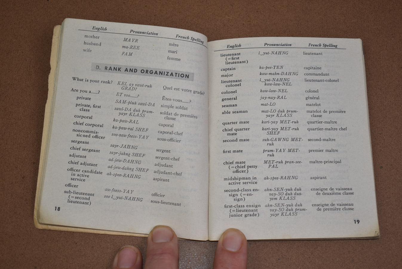 Livre de phrases en français