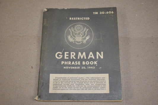 Livre de phrases allemand
