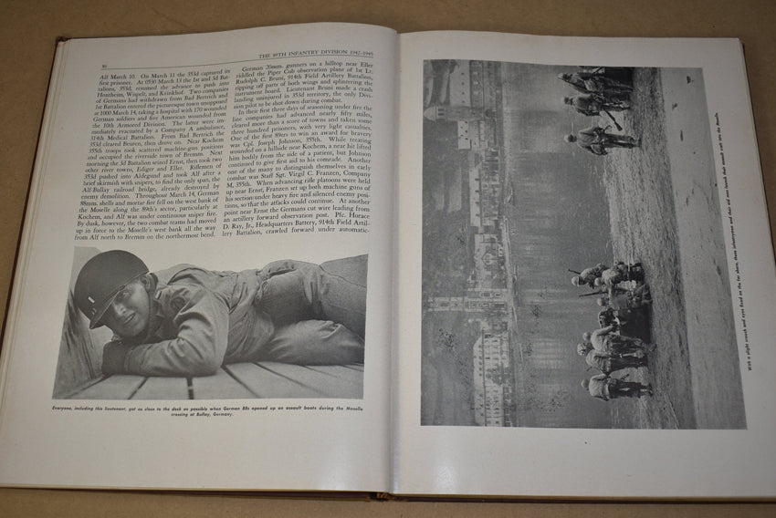 Livre 89e division d'infanterie, 1942-1945