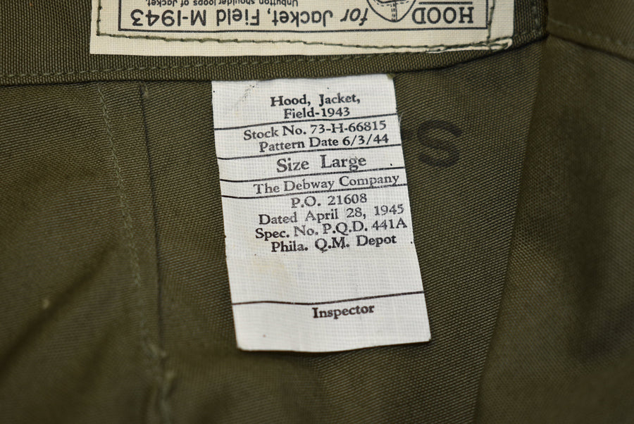 Capuche de blouson M-43