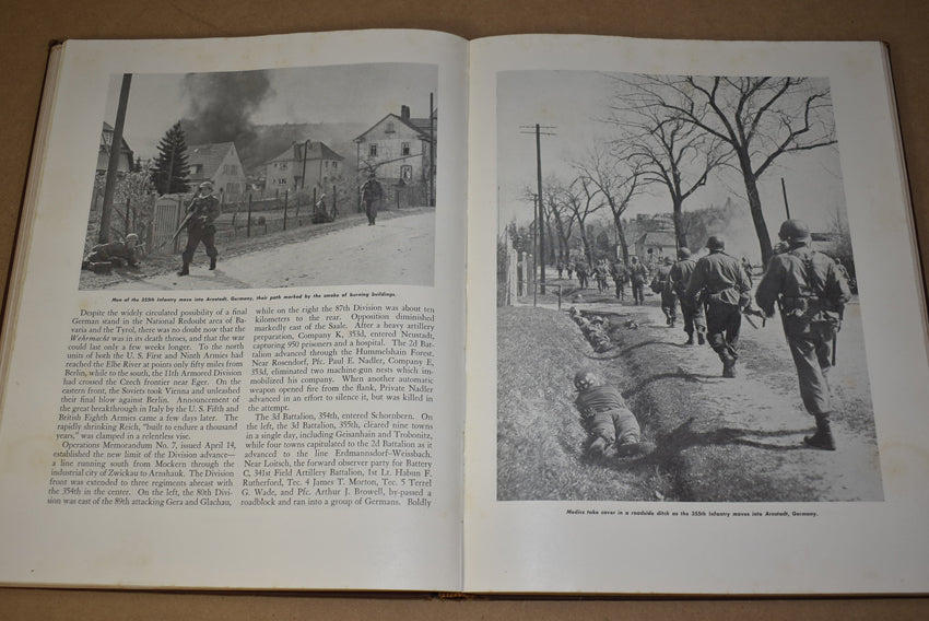 Livre 89e division d'infanterie, 1942-1945