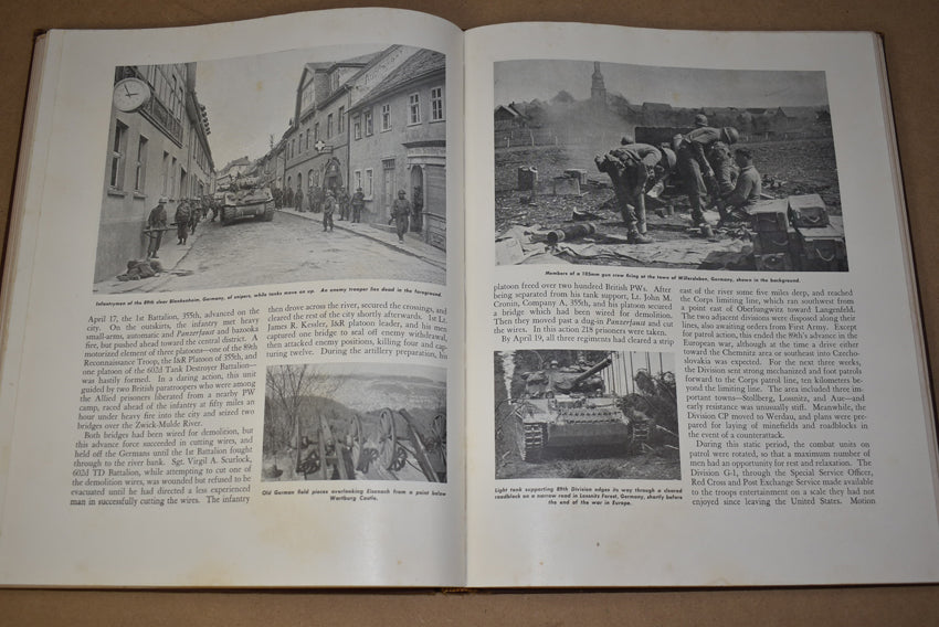 Livre 89e division d'infanterie, 1942-1945