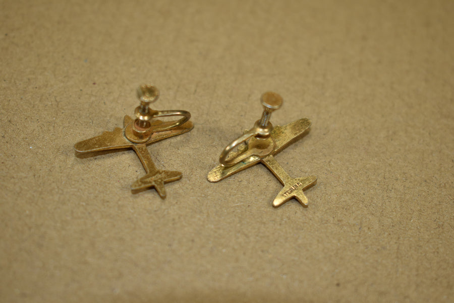 Boucles d’oreilles avions B-17