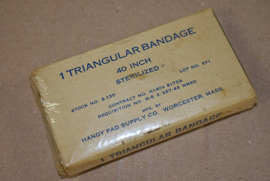 Bandage triangulaire