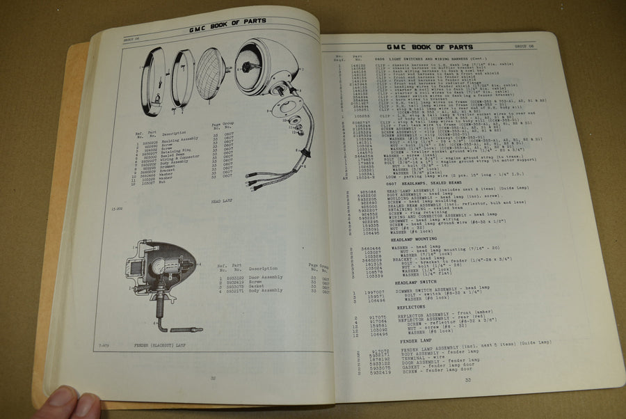 TM 10-1146 Parts book 2½ Ton, 6x6 GMC