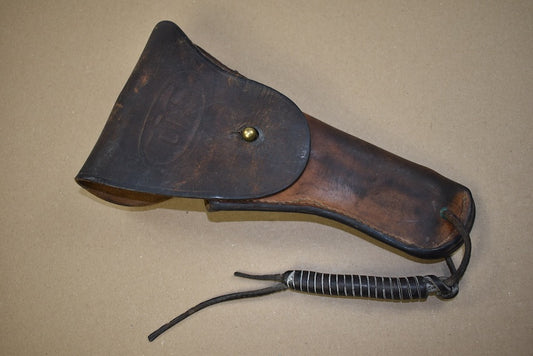 Holster en cuir pour pistolet calibre .45