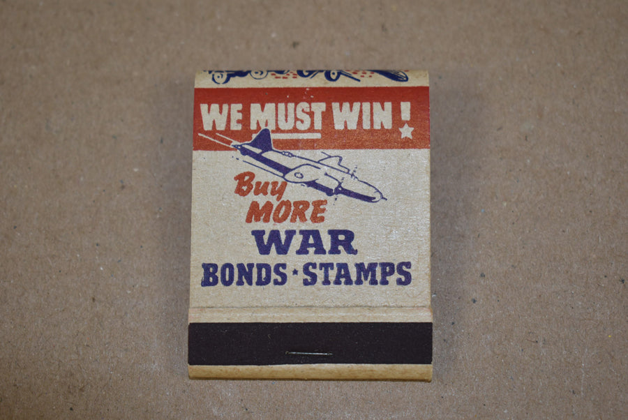 Pochette d'allumettes 'We must Win'