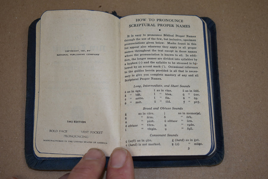 Bible, Nouveau Testament et Psaumes