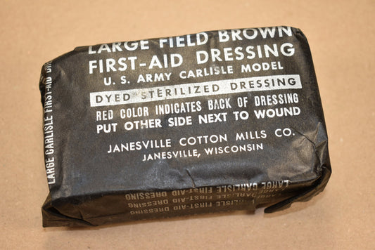 Large Field Brown First-Aid Dressing