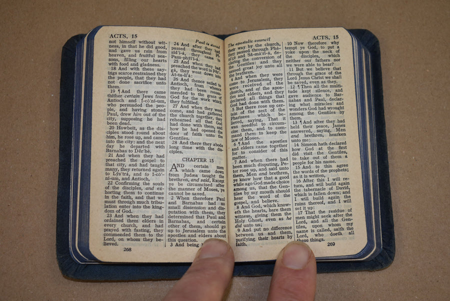 Bible, Nouveau Testament et Psaumes